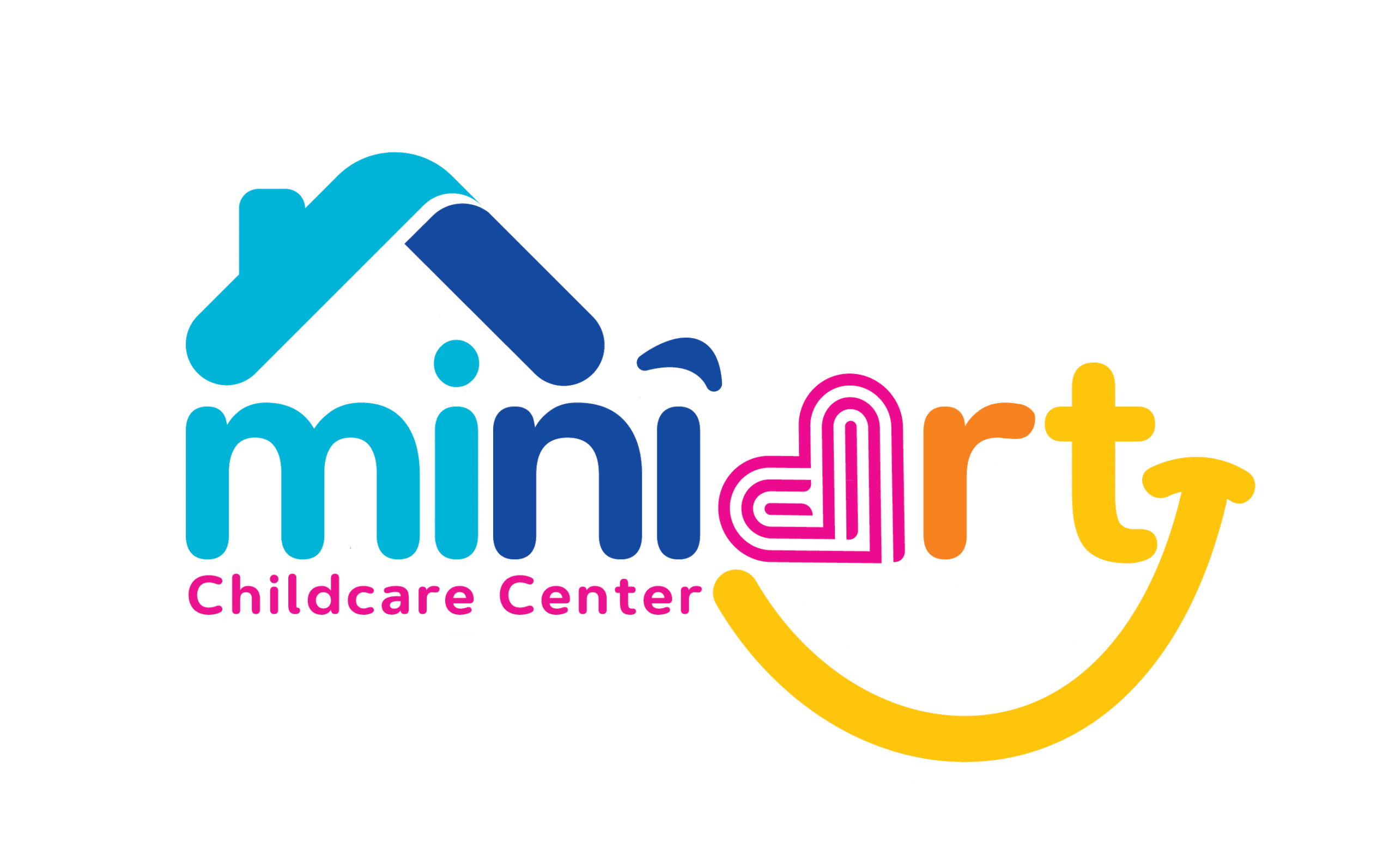 MiniArt Childcare Center White Logo