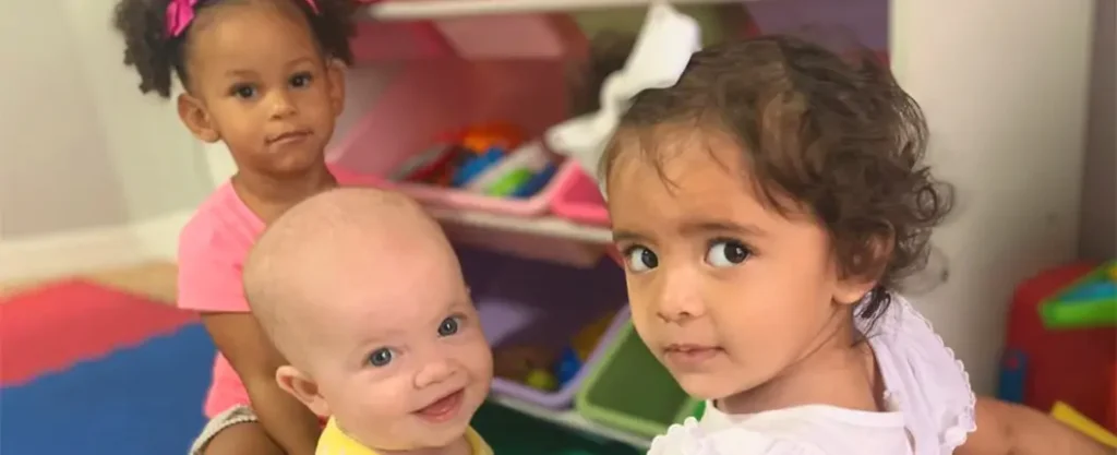 Early childhood education setting with smiling children and caring teachers in tampa fl