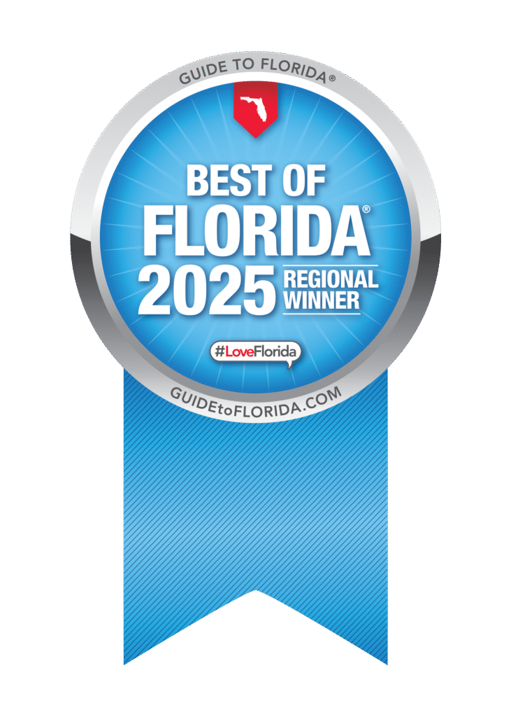 Best of Florida 2025 Regional Winner Ribbon